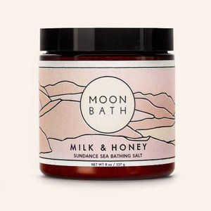 Moon Bath Milk & Honey Sundance Sea Bathing Salt 8 oz.